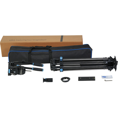 SQ100 Heavy-Duty Carbon Fiber Rapid-System Tripod with VHS18 Head Image 6