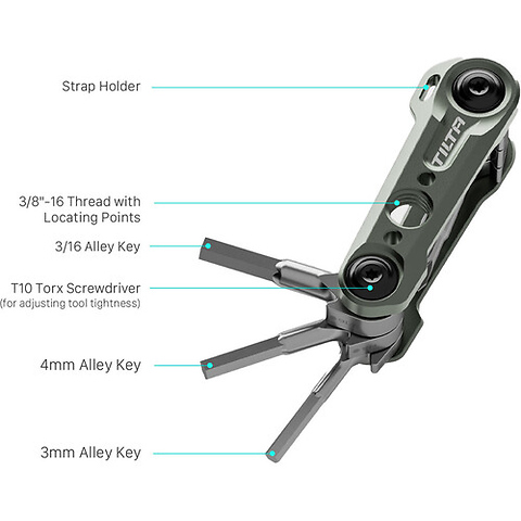 Multifunctional Mini Tool Kit (Spruce Green) Image 10