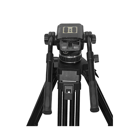 Delta Aluminum Tripod System w/Fluid Head 100mm Bowl - Pre-Owned Image 2