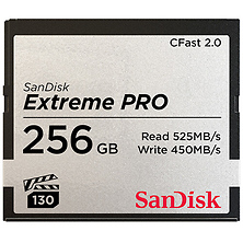 256GB Extreme PRO CFast 2.0 Memory Card Image 0