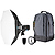 FJ250 250Ws Touchscreen Strobe with FJ-X3 M Universal Trigger (1-Light Backpack Kit)
