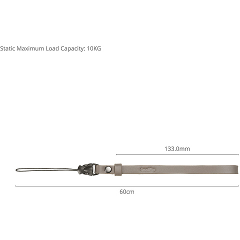 Quick Release Wrist Strap (Gray) Image 2