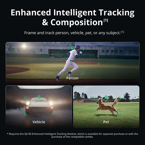 RS 5 Gimbal Combo Kit with AI Tracking Module & Briefcase Handle Image 2