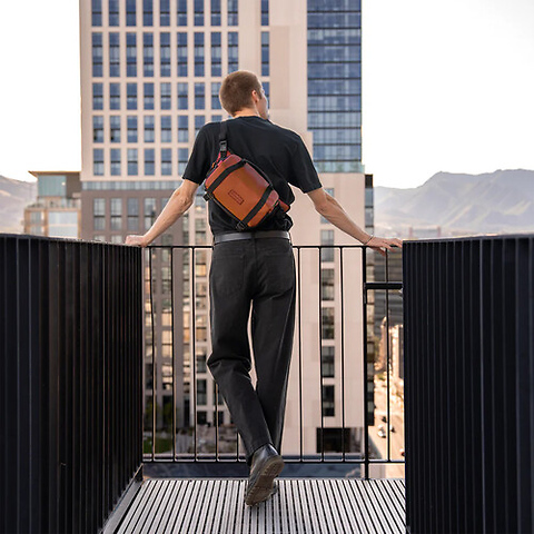 ROGUE V2 Sling Bag (Orange, 6L) Image 4