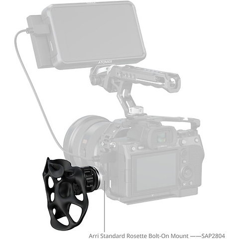 ImageGrip Liquid Rotating Handle with ARRI-Style Rosette (Left Side) Image 4