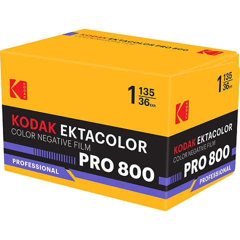Ektacolor Pro 800 Color Negative Film (35mm Roll Film, 36 Exposures) Image 1