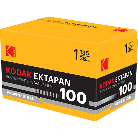 Ektapan 100 Black and White Negative Film (35mm Roll Film, 36 Exposures) Image 1