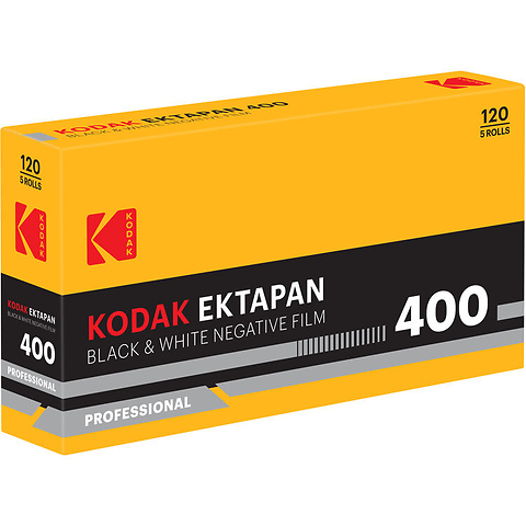 Ektapan 400 Black and White Negative Film (120 Roll Film, Single Roll) Image 0