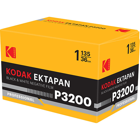 Ektapan P3200 Black and White Negative Film (35mm Roll Film, 36 Exposures) Image 1