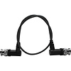 Ultrathin 3G-SDI Right-Angle BNC Cable (16 in., Raven Black) Thumbnail 1