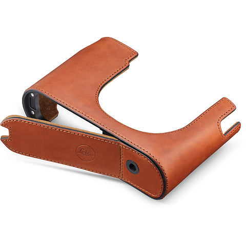 Half Case Q3 (Leather, Cognac) Image 1