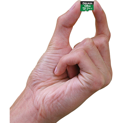 128GB POWER UHS-II microSDXC Memory Card with SD Adapter Image 2