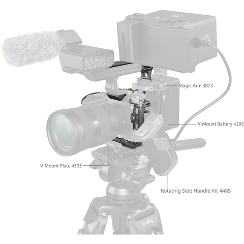 HawkLock Quick Release Advanced Cage Kit for Sony FX3 and FX30 Image 4