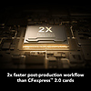 256GB Professional GOLD CFexpress 4.0 Type A Memory Card Thumbnail 3