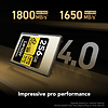 256GB Professional GOLD CFexpress 4.0 Type A Memory Card Thumbnail 1