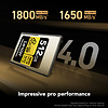 512GB Professional GOLD CFexpress 4.0 Type A Memory Card Thumbnail 1