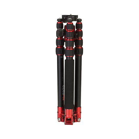 RoadTrip Aluminum Travel Tripod w/ Q1 Ball Head Kit (Red) - Pre-Owned Image 3