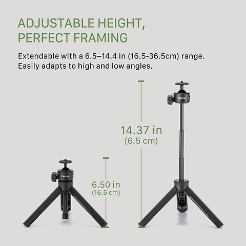 Quick Release Selfie Stick Tripod (Black) Image 8