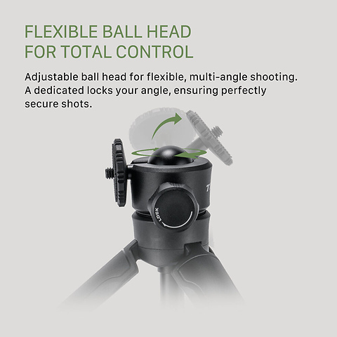 Quick Release Selfie Stick Tripod (Black) Image 10