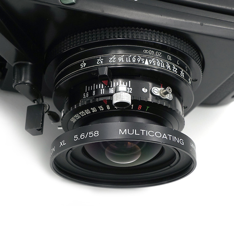 Technorama 612 PC II w/ Super Angulon XL 58mm f/5.6 Lens  + Extras - Pre-Owned Image 3