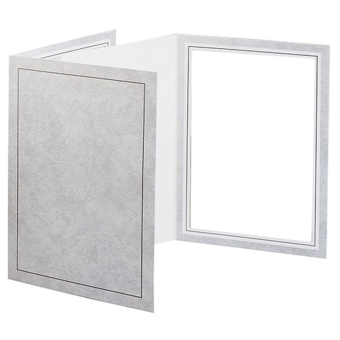 8 x 10 Picture Folder Frame - Gray (10 Pack) Image 0