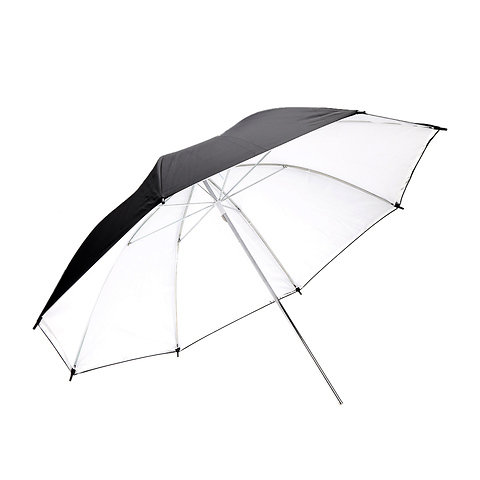35in (82cm) Umbrella (Black/White) Image 0