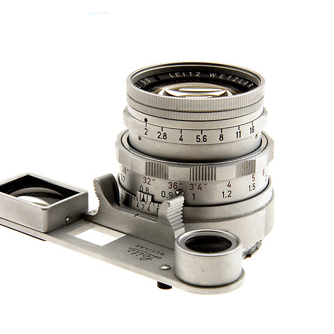 50mm F/2.0 Summicron Dual Range M-Mount Lens & Eyes - Pre-Owned Image 0