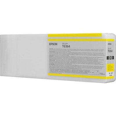 T636400 700ml Ultrachrome HDR Yellow Ink Cartridge Image 0