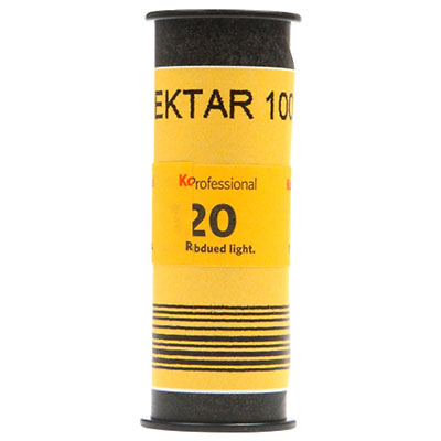 Professional Ektar 100 120mm Color Negative Film - Single Roll Image 0